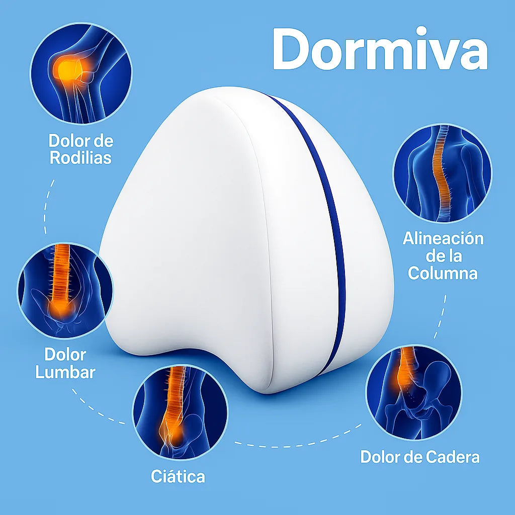 50% de Descuento: 2X1 Almohada Ortopédica - Moderno y tecnológico Duerme sin dolor + Masajeador Eléctrico (GRATIS)