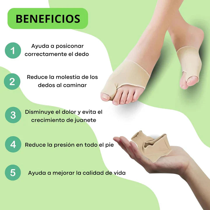 2x1 Corrector ortopédico de Juanetes - Hallux™ Solución avanzada Descanso para tus Pies