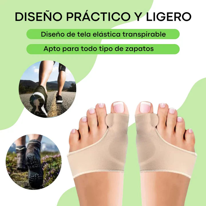 2x1 Corrector ortopédico de Juanetes - Hallux™ Solución avanzada Descanso para tus Pies