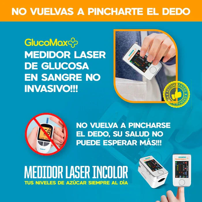 Medidor de Glucosa en Sangre Multifunción 8 en 1, pulso, glucosa y presión +🎁Regalo Medidor de Presión Arterial + Relogio Smartwach
