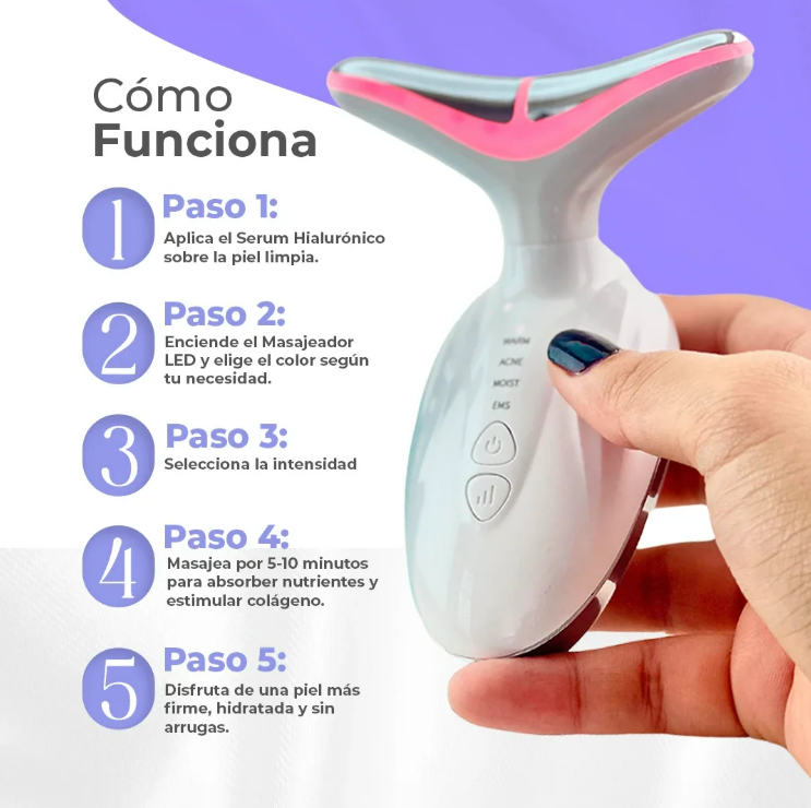 ✨Lifting Pro 4 en 1 Skin™ – Di adiós a arrugas y flacidez en solo 15 min ✨ + GRATIS Regalo