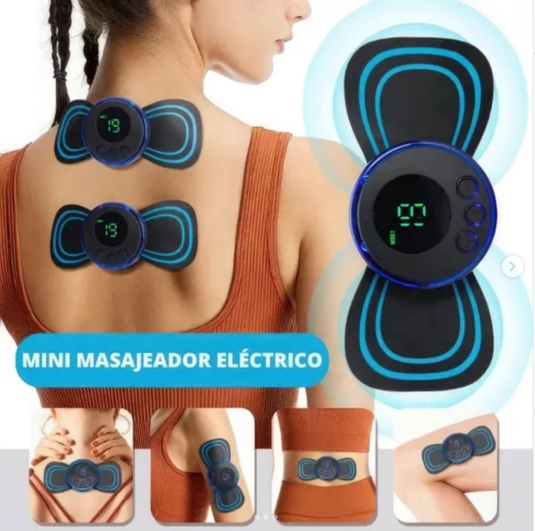 MASAJEADOR ELÉCTRICO 4 EN 1 EMS