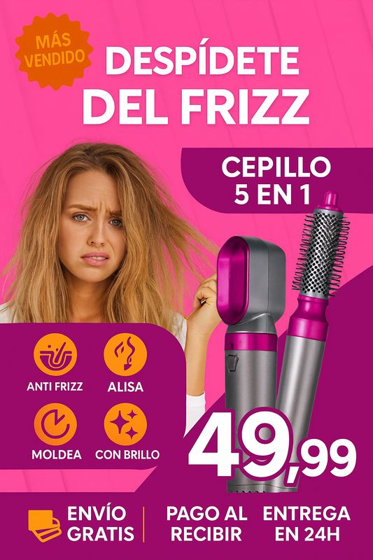 ¡Oferta Limitada! El Cepillo Dyson 5 en 1 original que Está Arrasando en España! Dile Adiós al Daño del Calor: Temperatura Ajustable Para Cuidar tu Cabello + Regalo