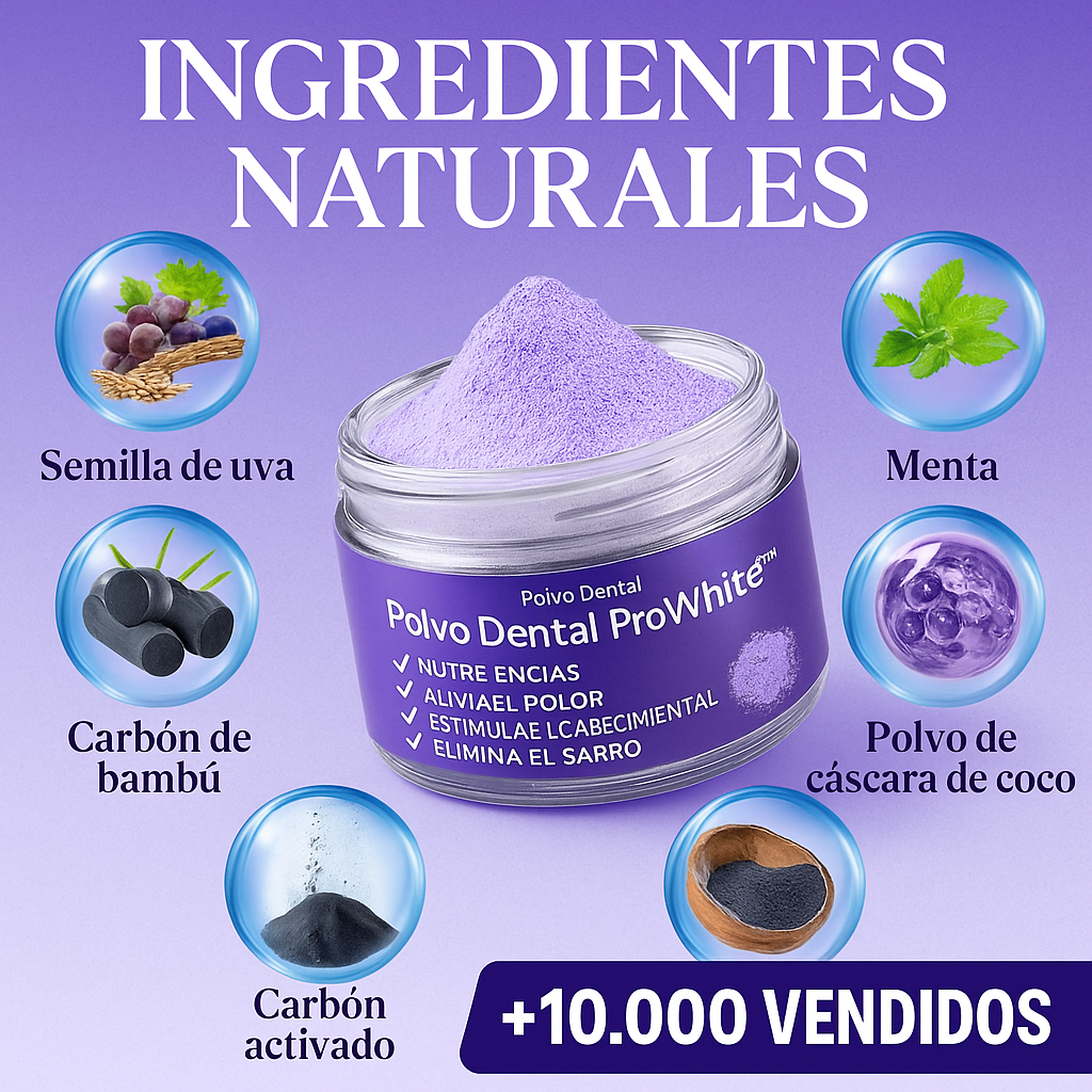 Blanqueador Dental V34 - ¿Dientes amarillos y encías inflamadas? lo soluciona + Regalos Exclussivos