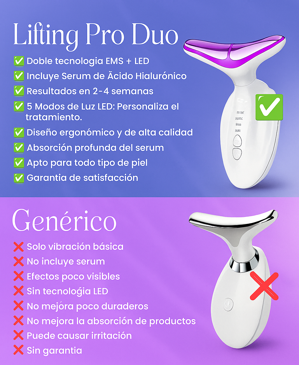 ✨Lifting Pro 4 en 1 Skin™ – Di adiós a arrugas y flacidez en solo 15 min ✨ + GRATIS Regalo