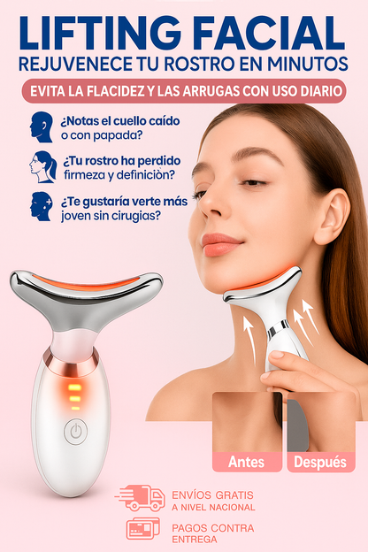 ✨Lifting Pro 4 en 1 Skin™ – Di adiós a arrugas y flacidez en solo 15 min ✨ + GRATIS Regalo