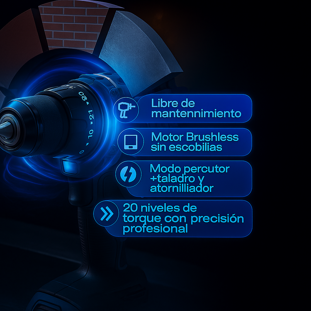 Black Friday Taladro Inalámbrico + Kit de Herramientas de 30 Piezas+ Pistola de Impacto - CIERRE DE LA TIENDA