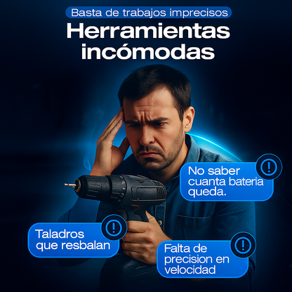 Black Friday Taladro Inalámbrico + Kit de Herramientas de 30 Piezas+ Pistola de Impacto - CIERRE DE LA TIENDA