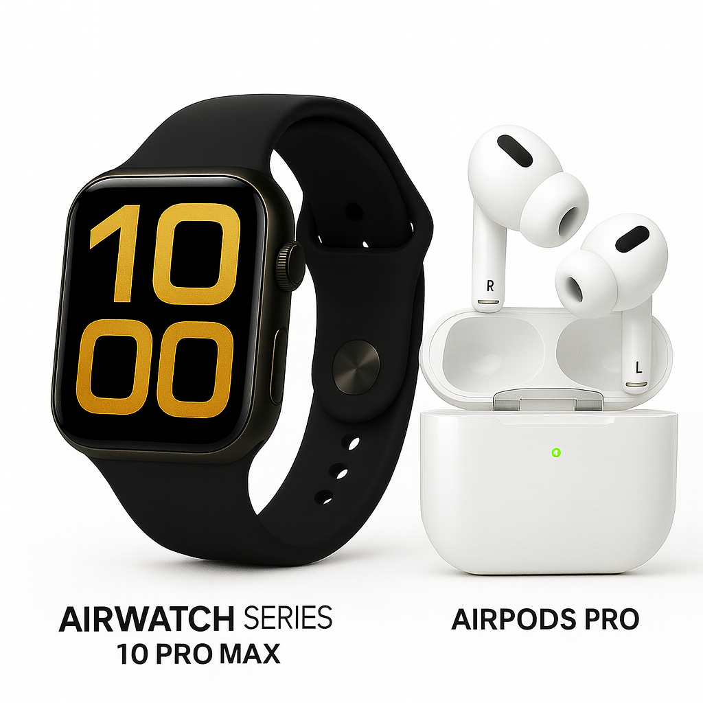 AirWatch Series Ultra 10 PRO MAX + AirPods PRO gratis + Correas de regalo (hasta acabar existencias)