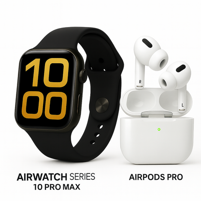 AirWatch Series Ultra 10 PRO MAX + AirPods PRO gratis + Correas de regalo (hasta acabar existencias)