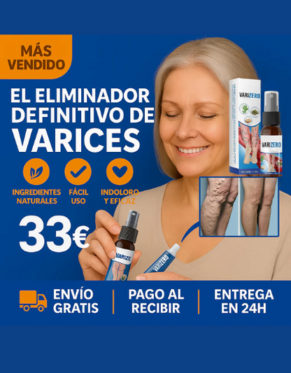 Di Adiós a las Varices de Forma Rápida y Segura! OFERTA 2X1¡SOLO HOY!