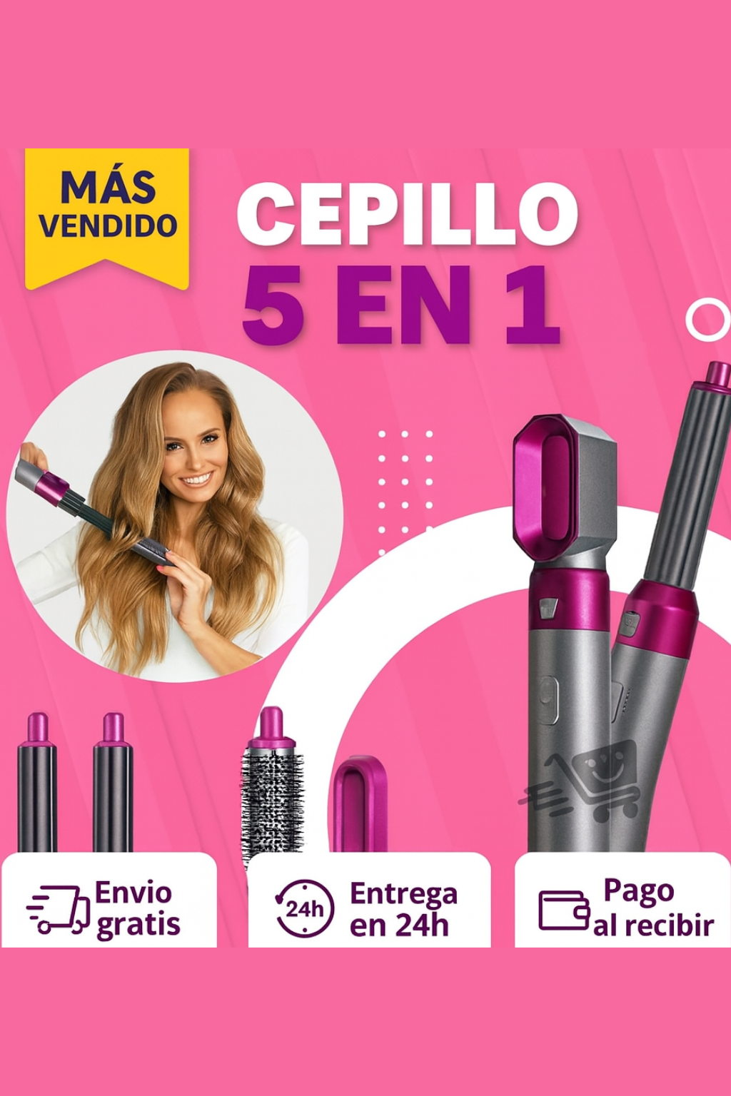 ¡Oferta Limitada! El Cepillo Dyson 5 en 1 original que Está Arrasando en España! Dile Adiós al Daño del Calor: Temperatura Ajustable Para Cuidar tu Cabello + Regalo