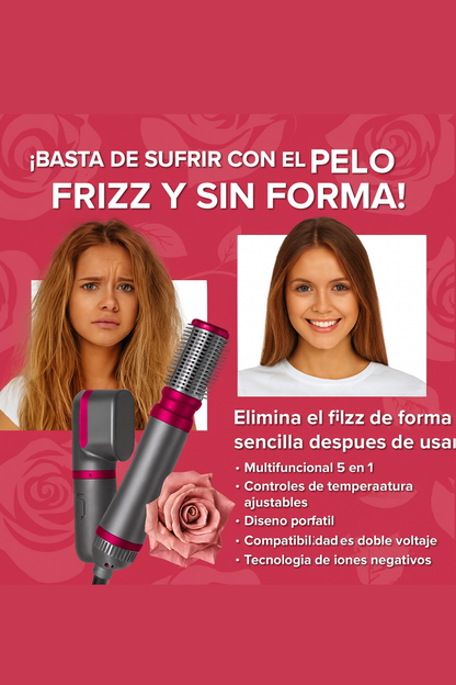 ¡Oferta Limitada! El Cepillo Dyson 5 en 1 original que Está Arrasando en España! Dile Adiós al Daño del Calor: Temperatura Ajustable Para Cuidar tu Cabello + Regalo