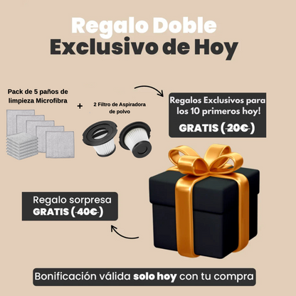 Black Friday 70% de Descuento! Lleva la Aspiradora X-Clean 3 en 1 Eficiente +🎁¡Regalo Exclusivo! 🔥Limpieza Poderosa y Sin Esfuerzo