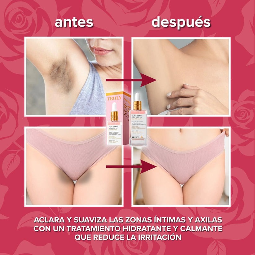 Truly Aclarador Original - Di adiós al mal olor y a la irritación con Truly + Kit completo de rutina