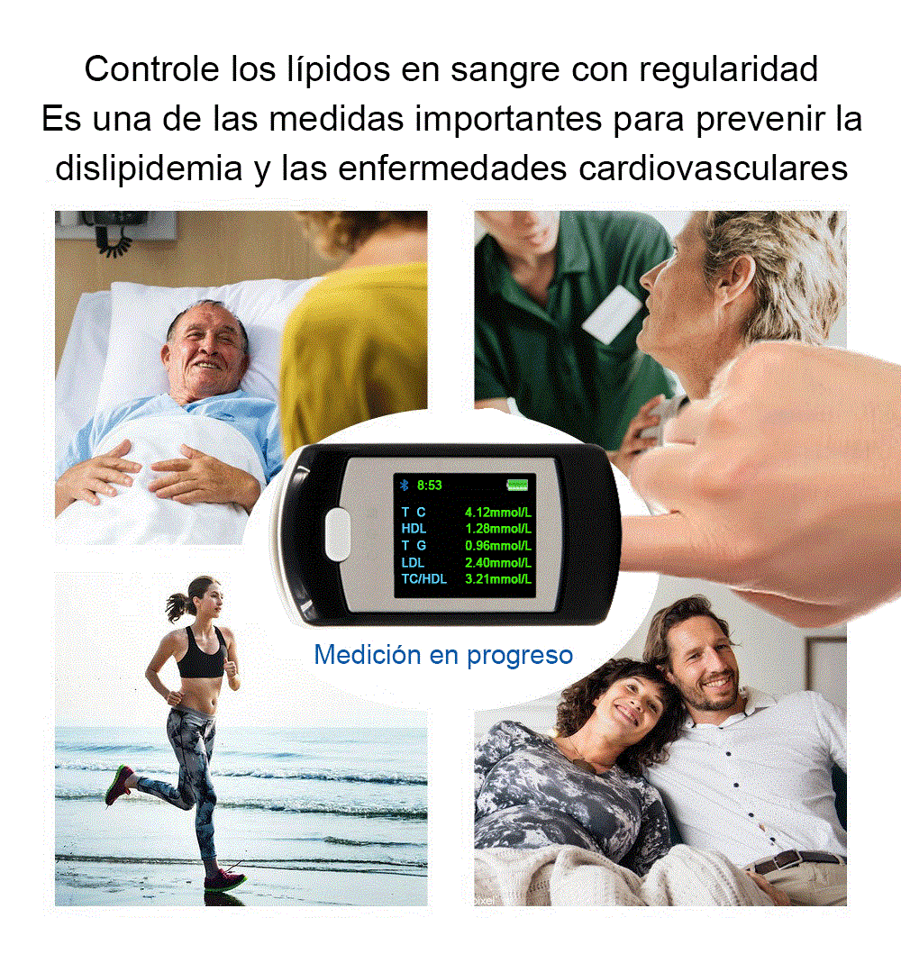 Medidor de Glucosa en Sangre Multifunción 8 en 1, pulso, glucosa y presión +🎁Regalo Medidor de Presión Arterial + Relogio Smartwach
